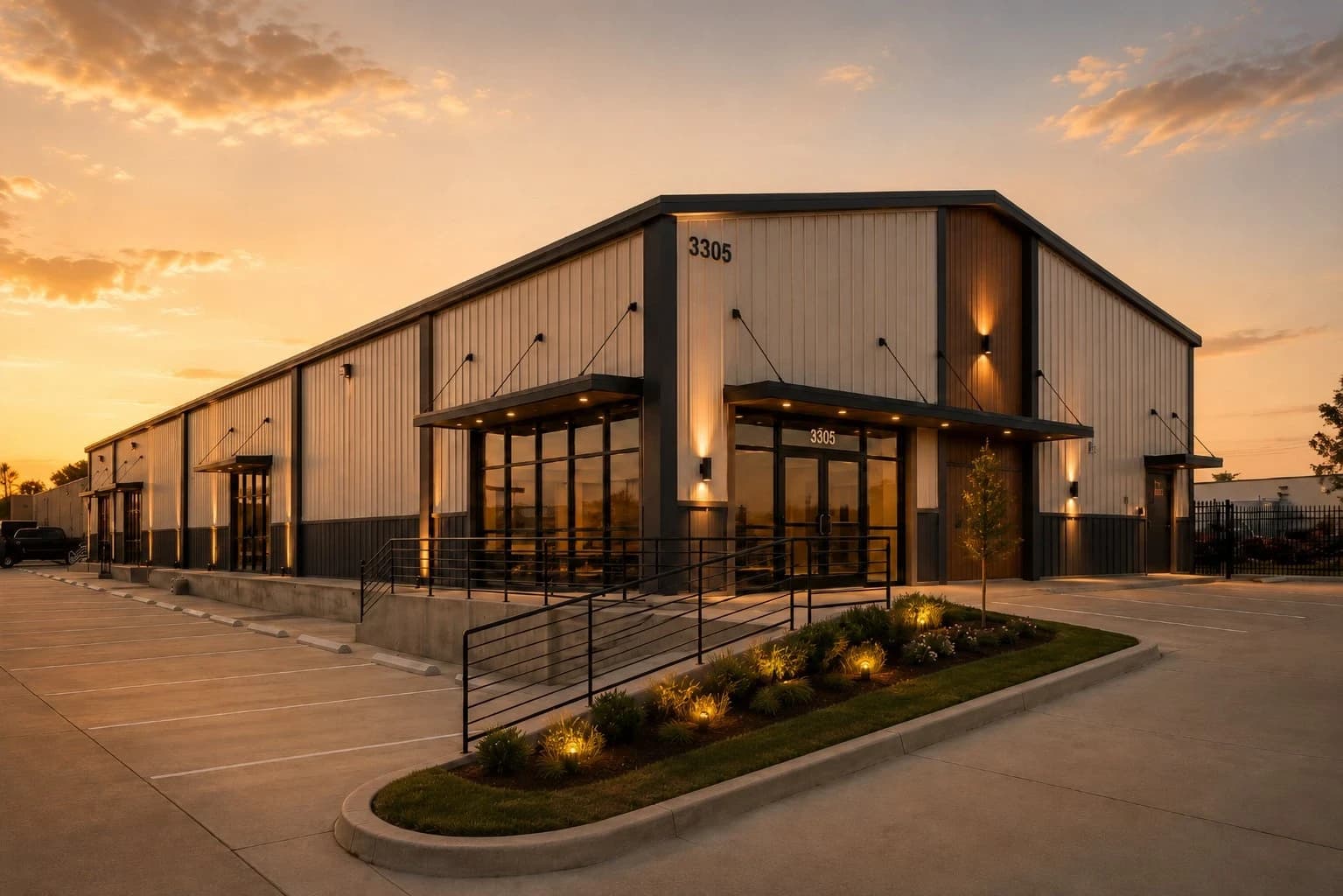 Flex warehouse at 3305 Century Drive in Rowlett, Texas